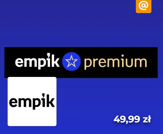 Karta podarunkowa Empik premium na 6 mies.