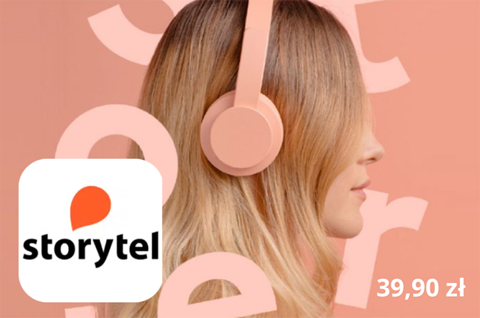 Karta podarunkowa Storytel na 1 mies.